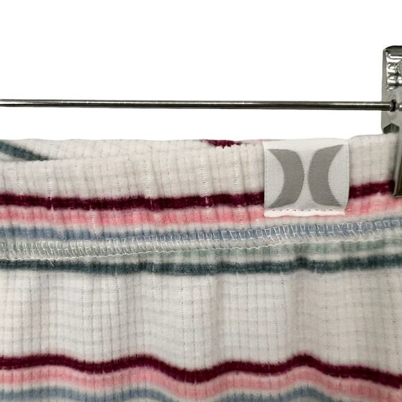 Hurley Thermal Tropical Striped Pajama Set Large - Picture 7 of 10